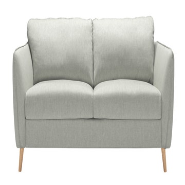 Canapé convertible LUCY de Sits, 3 places, couchage 140 cm, Gris clair