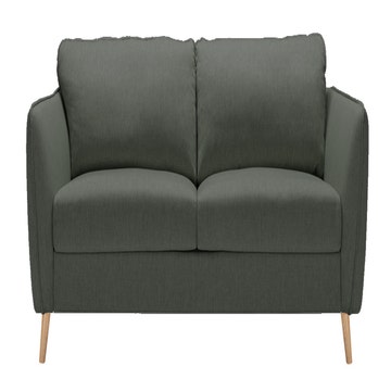 Canapé convertible LUCY de Sits, 3 places, couchage 140 cm, Gris foncé