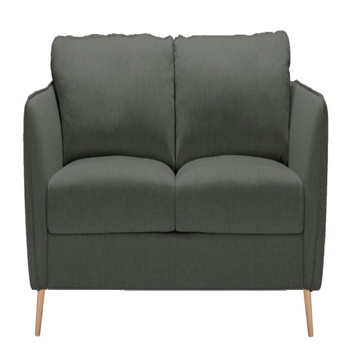 Canapé convertible LUCY de Sits, 3 places, couchage 140 cm, Gris foncé