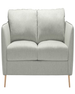Canapé convertible LUCY de Sits, 4 places, couchage 160 cm, Gris clair