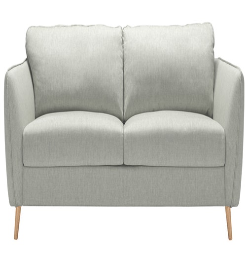 Canapé convertible LUCY de Sits, 4 places, couchage 160 cm, Gris clair