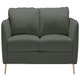 Canapé convertible LUCY de Sits, 4 places, couchage 160 cm, Gris foncé