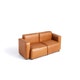 Canapé 2,5 places MAGS SOFT LOW, Combinaison 1, Cuir Sense Cognac