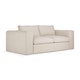 Canapé Mellow - tissu Eco Off White - 2,5 places