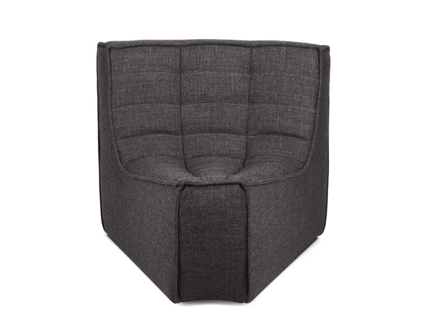 Canapé modulaire N701 - tissu Dark Grey - module d'angle arrondi à 45° Canapé modulaire N701 - tissu Dark Grey - module d'angle arrondi à 45°