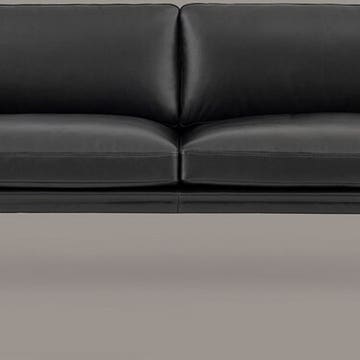 Canapé OUTLINE de Muuto, 2 places, Refine cuir noir