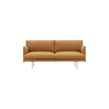 Canapé OUTLINE STUDIO de Muuto, 170 cm, 2 places, Vidar 472