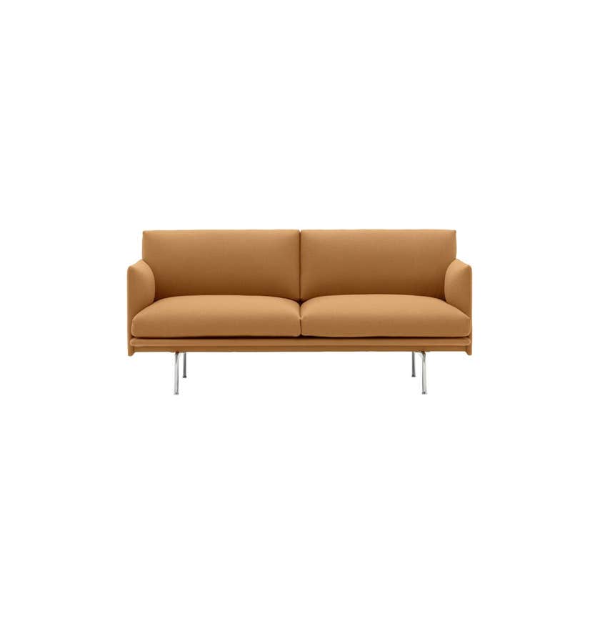Canapé OUTLINE STUDIO de Muuto, 170 cm, 2 places, Vidar 472