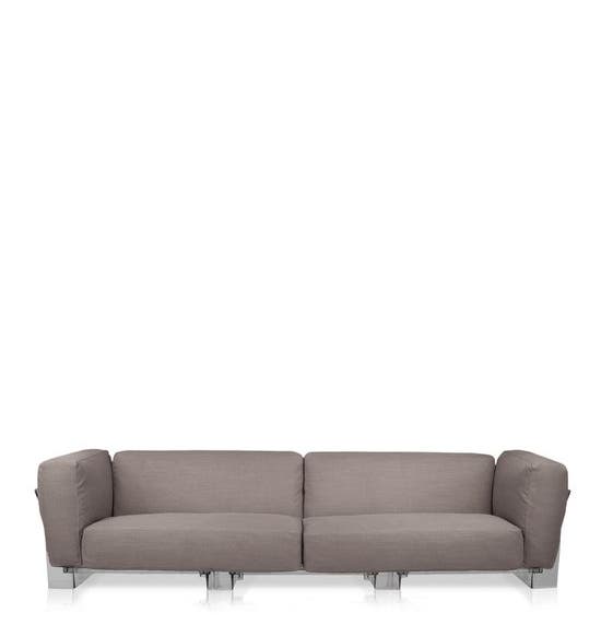 Canapé POP DUO de Kartell, Gris