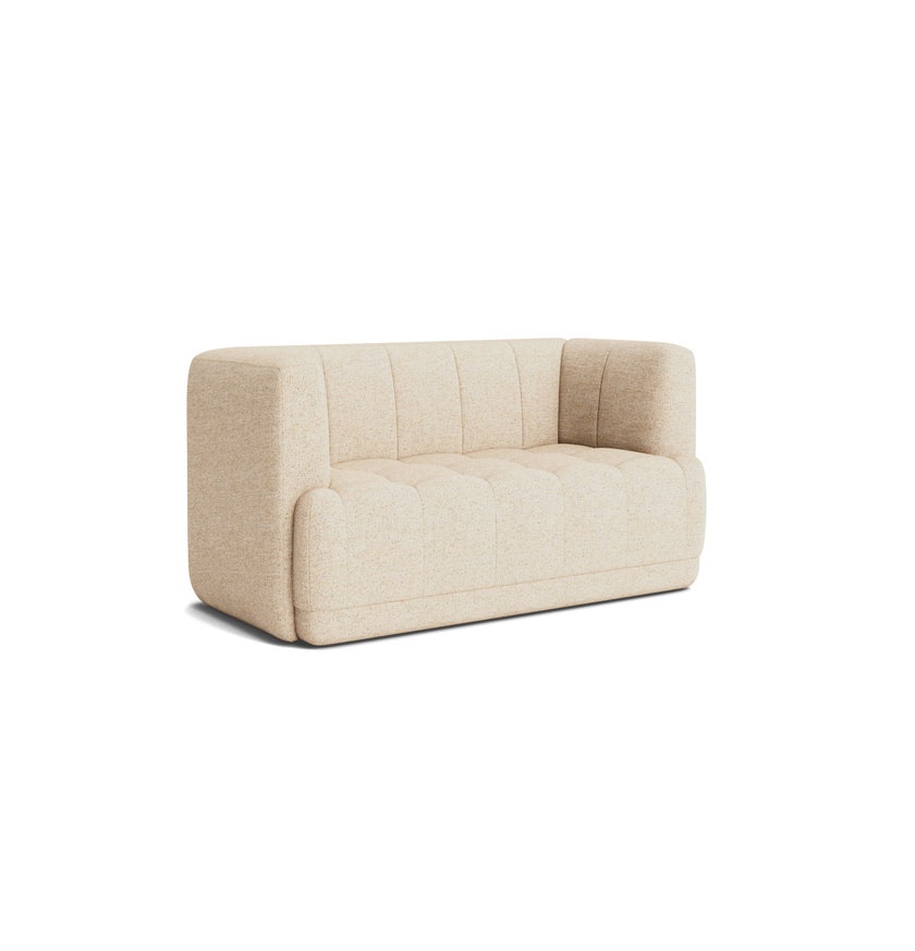 Canapé QUILTON, 2 places, Tissu Bolgheri LGG60