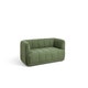 Canapé QUILTON, 2 places, Tissu Linara 100
