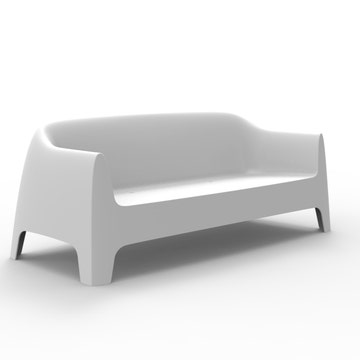 Canapé SOLID de Vondom, Blanc