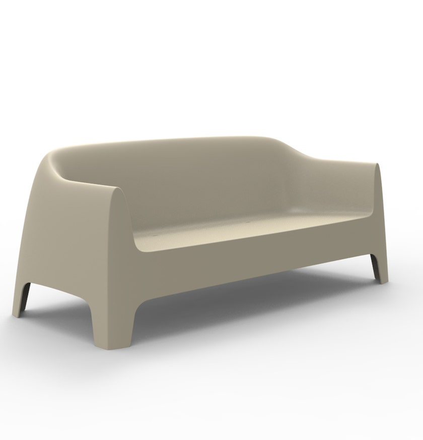 Canapé SOLID de Vondom, Écru