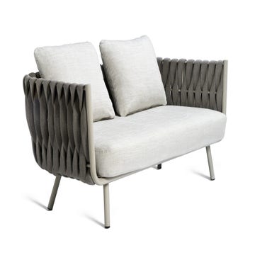Canapé TOSCA 2 places de Tribù, avec coussin 