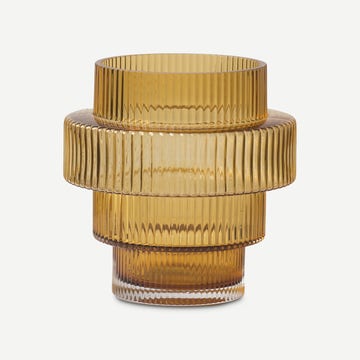 Bougeoir STEPS de Pols Potten, Amber