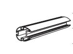 Pilier INGENUA H.260 cm de Umbrosa, Aluminium Pilier INGENUA H.260 cm de Umbrosa, Aluminium