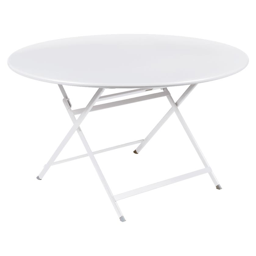 Table ronde CARACTÈRE de Fermob, Blanc coton Table ronde CARACTÈRE de Fermob, Blanc coton