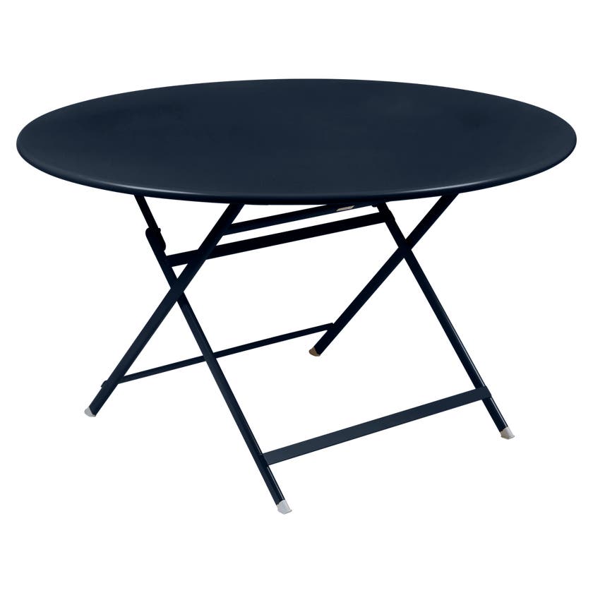 Table ronde CARACTÈRE de Fermob, Bleu abysse Table ronde CARACTÈRE de Fermob, Bleu abysse