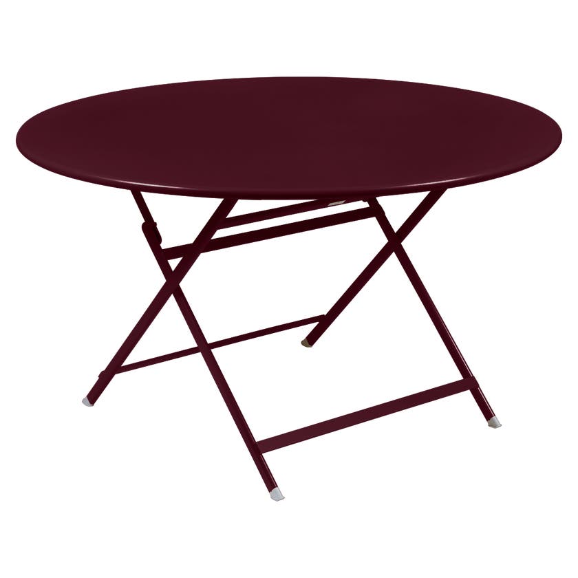 Table ronde CARACTÈRE de Fermob, Cerise noire Table ronde CARACTÈRE de Fermob, Cerise noire
