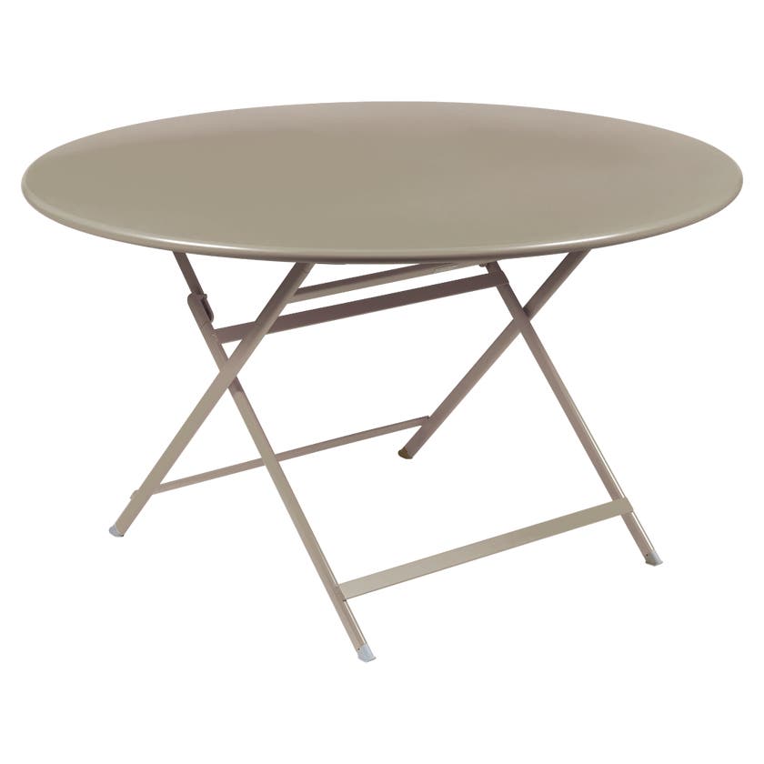 Table ronde CARACTÈRE de Fermob, Muscade Table ronde CARACTÈRE de Fermob, Muscade