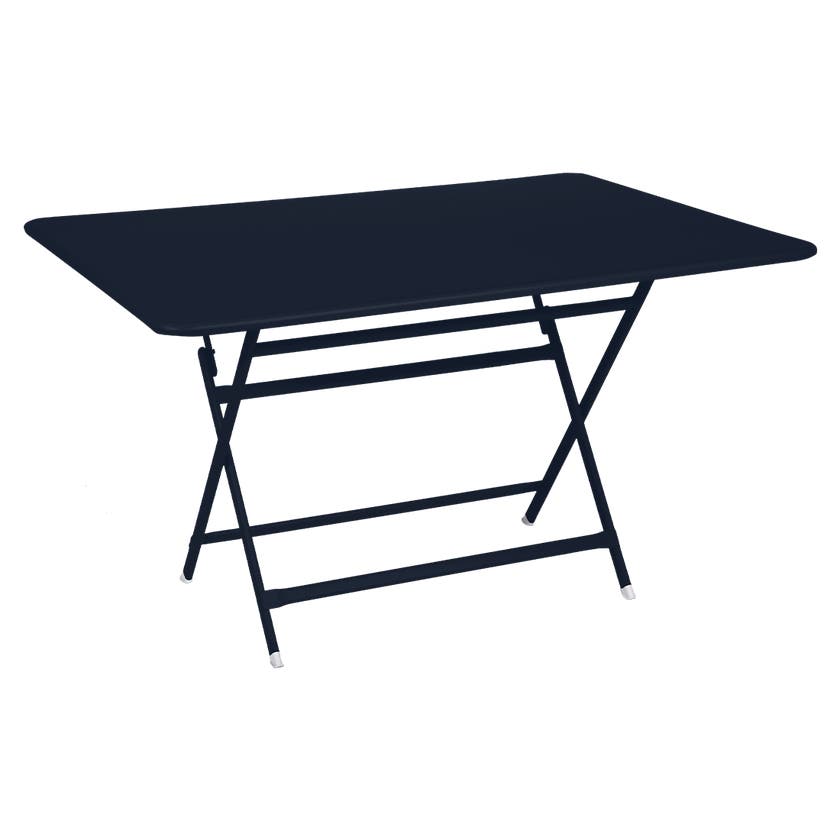 Table rectangulaire CARACTÈRE de Fermob, 128 x 90 cm, Bleu abysse Table rectangulaire CARACTÈRE de Fermob, 128 x 90 cm, Bleu abysse