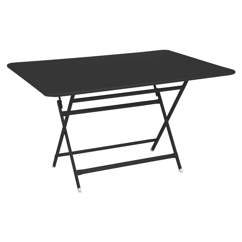 Table rectangulaire CARACTÈRE de Fermob, 128 x 90 cm, Carbone Table rectangulaire CARACTÈRE de Fermob, 128 x 90 cm, Carbone
