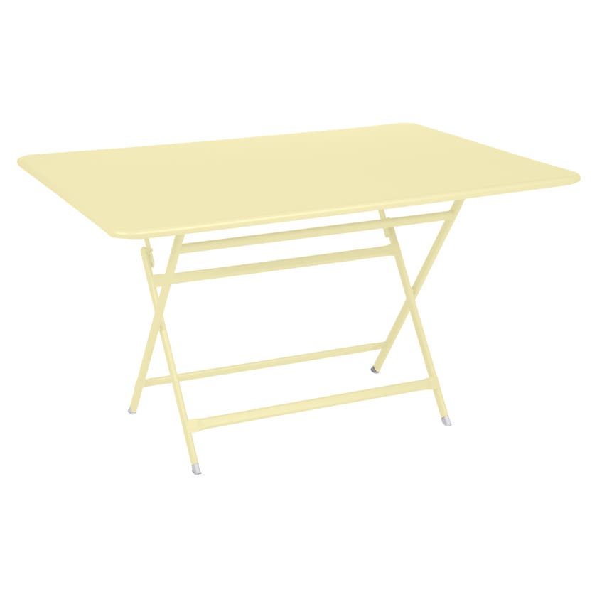 Table rectangulaire CARACTÈRE de Fermob, 128 x 90 cm, Citron givré Table rectangulaire CARACTÈRE de Fermob, 128 x 90 cm, Citron givré