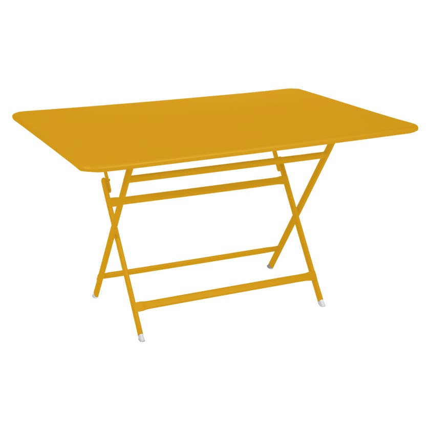 Table rectangulaire CARACTÈRE de Fermob, 128 x 90 cm, Miel Table rectangulaire CARACTÈRE de Fermob, 128 x 90 cm, Miel