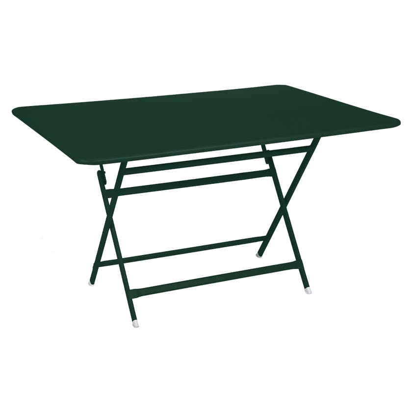 Table rectangulaire CARACTÈRE de Fermob, 128 x 90 cm, Vert cèdre Table rectangulaire CARACTÈRE de Fermob, 128 x 90 cm, Vert cèdre