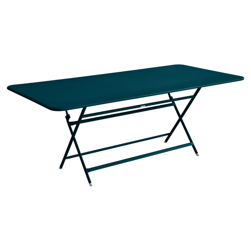 Table rectangulaire CARACTÈRE de Fermob, bleu acapulco Table rectangulaire CARACTÈRE de Fermob, bleu acapulco