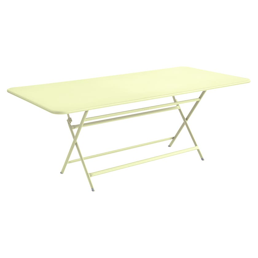 Table rectangulaire CARACTÈRE de Fermob, Citron givré Table rectangulaire CARACTÈRE de Fermob, Citron givré