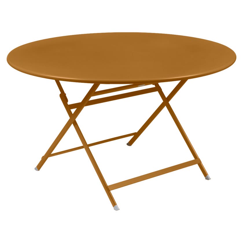Table ronde CARACTÈRE de Fermob, Pain d'épices Table ronde CARACTÈRE de Fermob, Pain d'épices