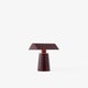 Lampe nomade sans fil CARET de &Tradition, Dark burgundy