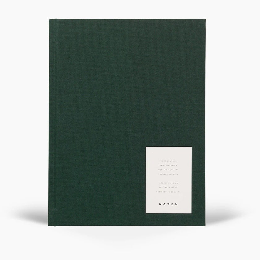 Carnet de note EVEN WORK JOURNAL LARGE DARK GREEN Carnet de note EVEN WORK JOURNAL LARGE DARK GREEN