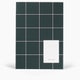 Carnet de note MILO WEEKLY PLANNER BOOK DARK GREEN