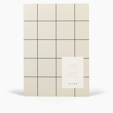 Carnet de note MILO WEEKLY PLANNER BOOK LIGHT GREY