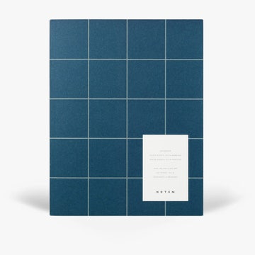 Carnet de note UMA LARGE DARK BLUE