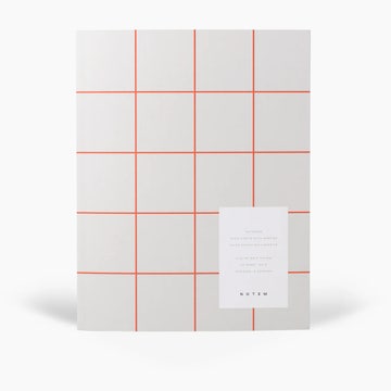 Carnet de note UMA LARGE LIGHT GREY
