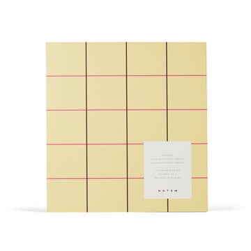 Carnet de note UMA LARGE YELLOW CHECK