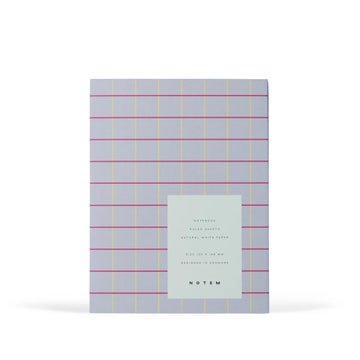 Carnet de note UMA LAVENDER CHECK