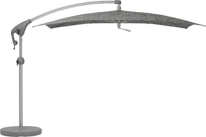 Parasol décentré PENDALEX P+ de Glatz, Rectangulaire, Platinum Parasol décentré PENDALEX P+ de Glatz, Rectangulaire, Platinum