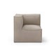 Module d'angle CATENA de Ferm Living, Large, Tissu Cotton linen natural