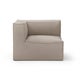 Module accoudoir gauche CATENA de Ferm Living, Large, Tissu Cotton linen natural
