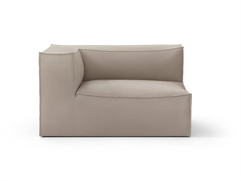 Module accoudoir gauche CATENA de Ferm Living, Large, Tissu Cotton linen natural Module accoudoir gauche CATENA de Ferm Living, Large, Tissu Cotton linen natural