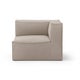 Module accoudoir droit CATENA de Ferm Living, Large, Tissu Cotton linen natural