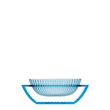 Centre de table U-Shine de Kartell, Bleu