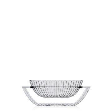 Centre de table U-Shine de Kartell, Cristal