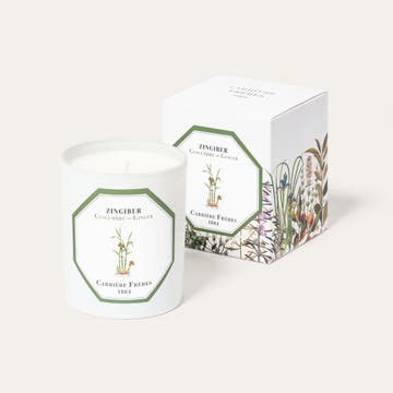 Bougie parfumée 100% cire végétale, Gingembre