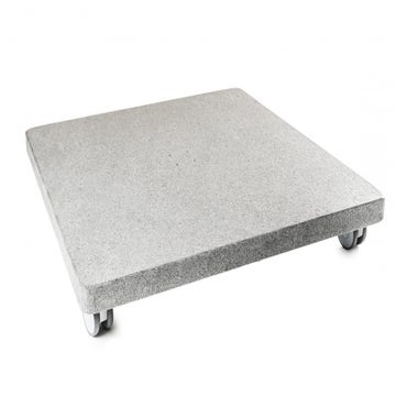 Socle parasol ANTEGO de Jardinico, Granit gris soie