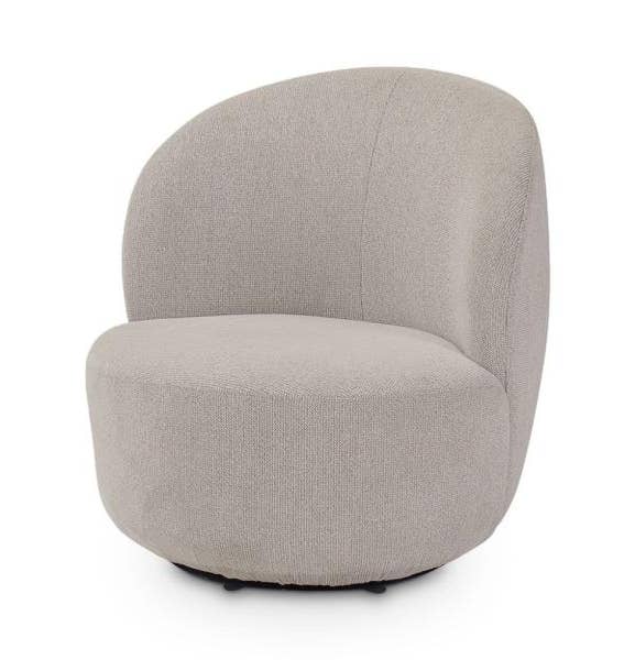 Fauteuil lounge BOLTON/IMPALA, Naturel